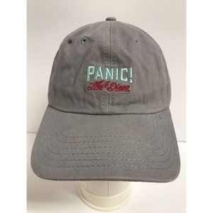 Panic at the Disco Gray Adjustable Hat - not cd lp